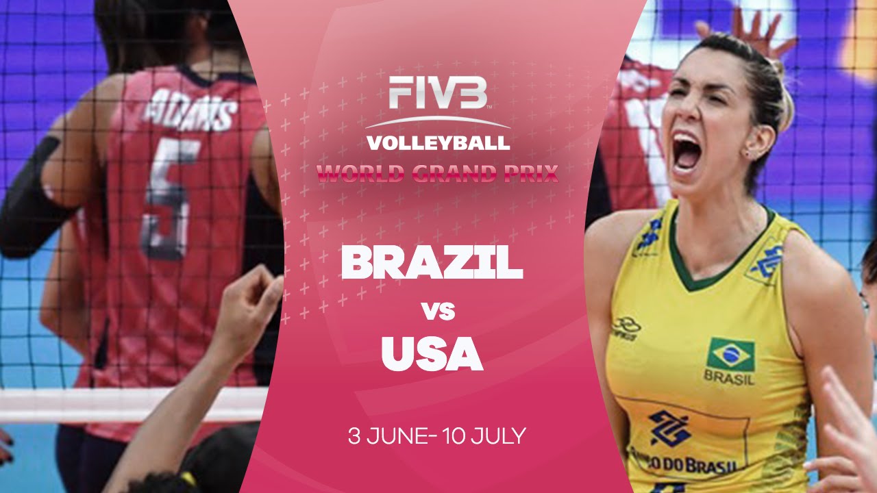 FIVB - World Grand Prix: Final Round - Brazil v USA