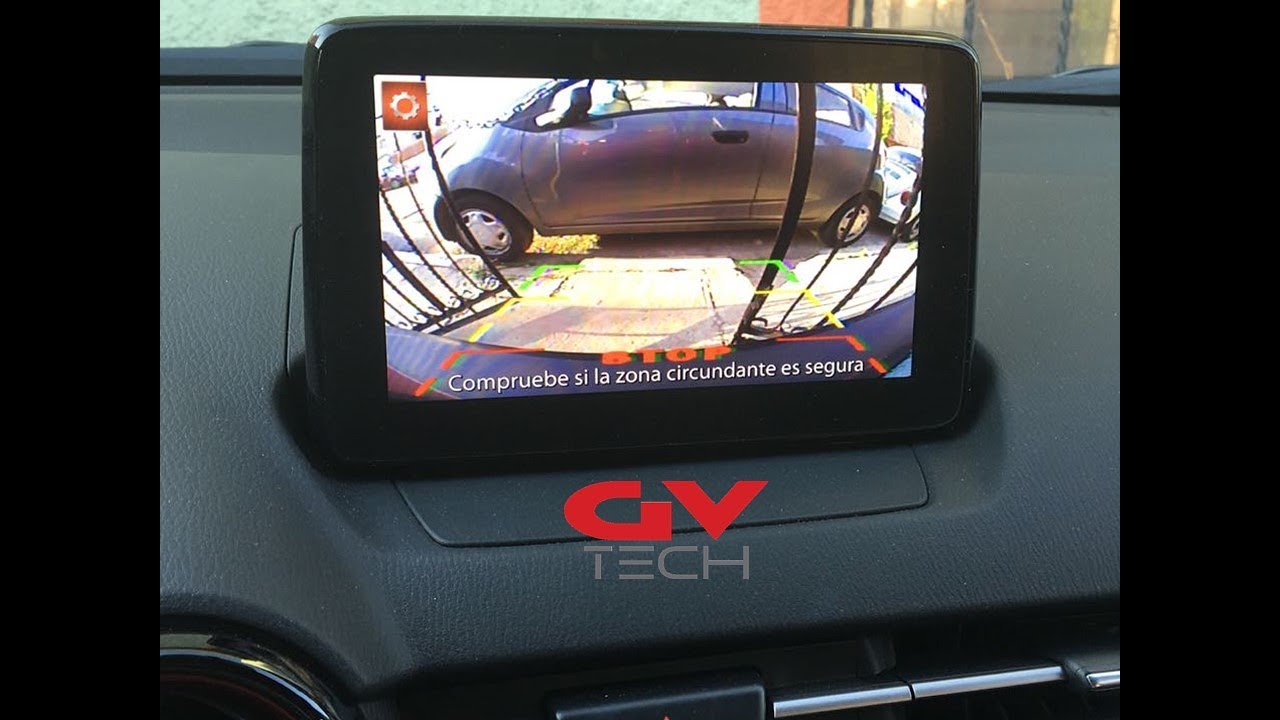 Instalación de camara de reversa Mazda CX3