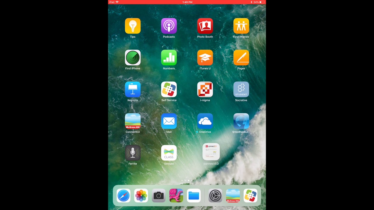 Adding a Website Shortcut Icon on iPad