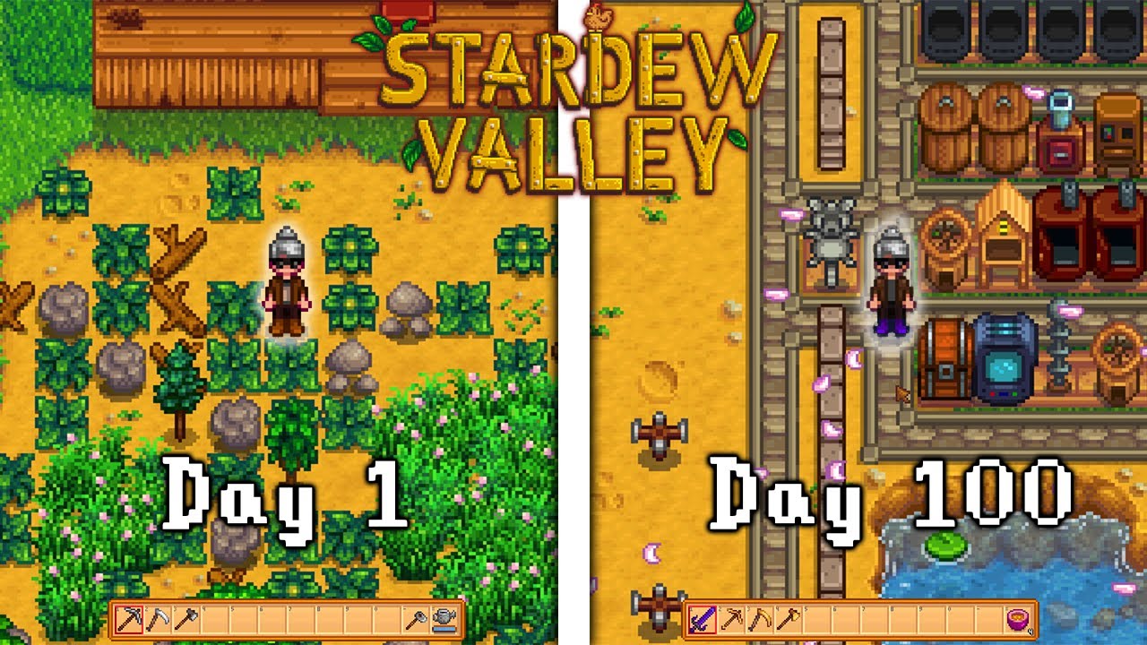 I Played 100 Days of Stardew Valley