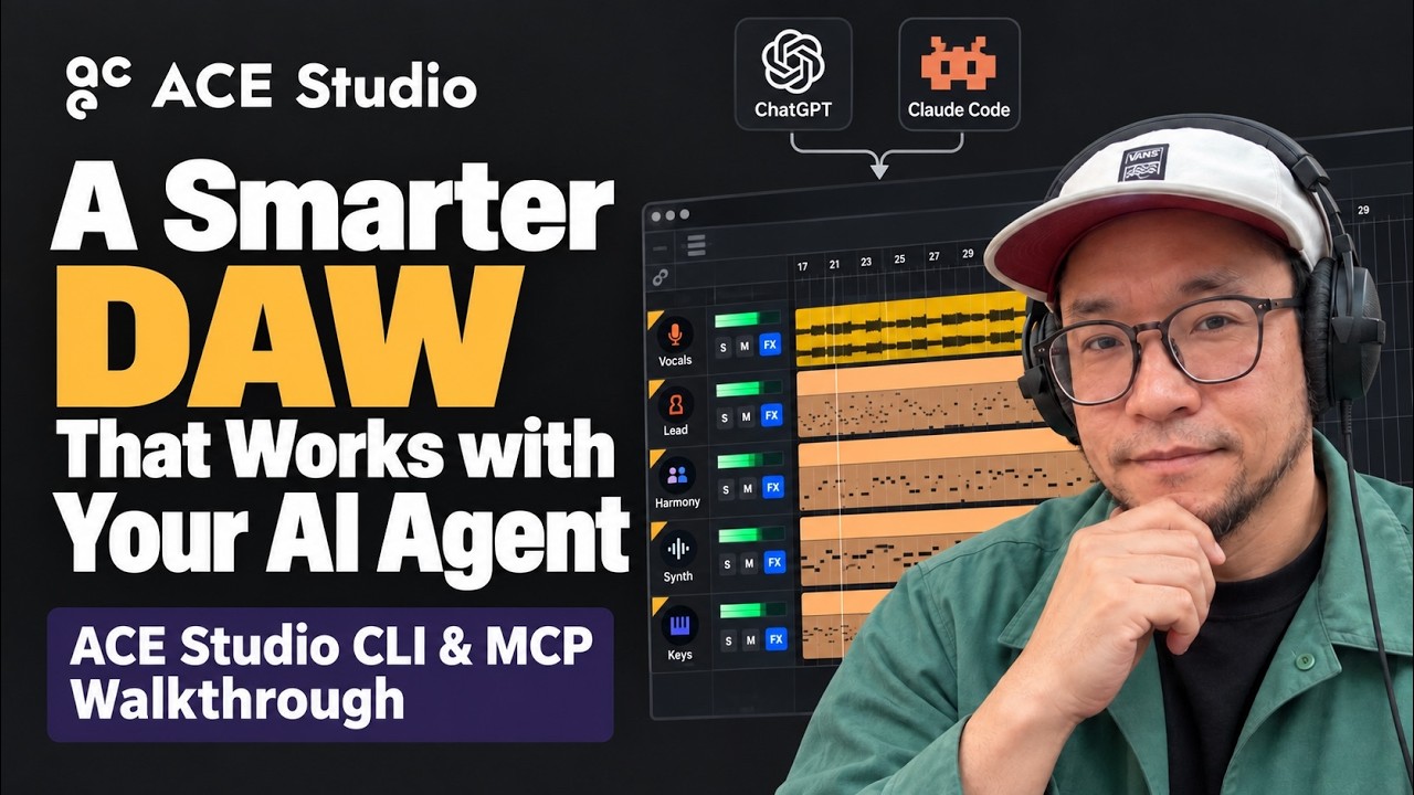 ACE Studio CLI & MCP Tutorial: Smarter Workflow, Full Creative Control