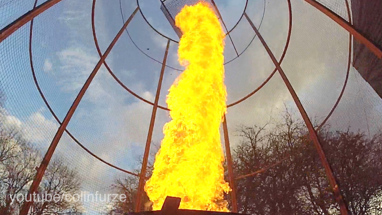 20ft Fire Tornado Firework Launcher
