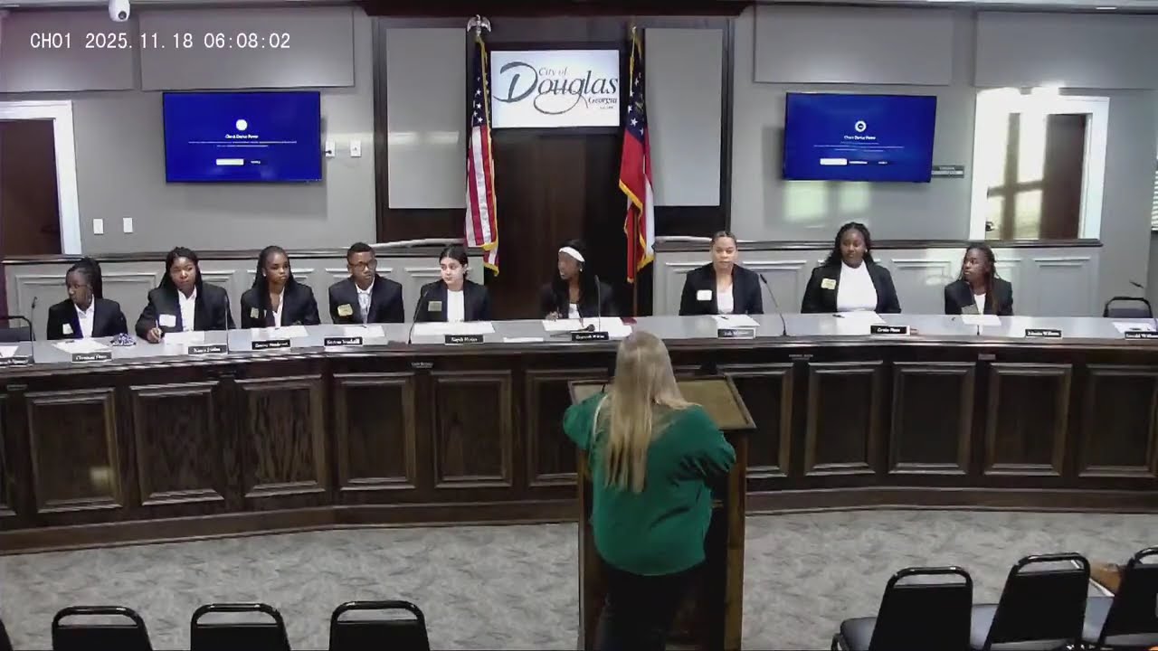 Douglas Mayor's Youth Council Meeting, 11-17-2025
