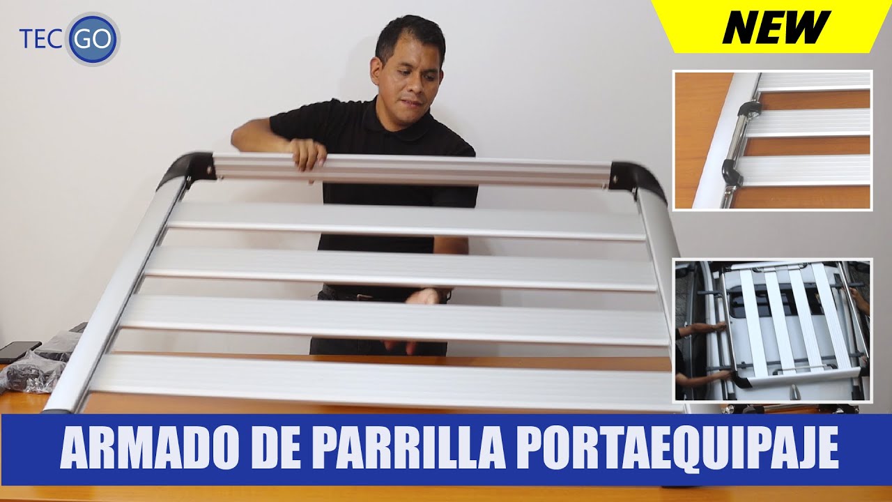 🔥¡HAZLO TU MISMO!!!.  APRENDE COMO ARMAR UNA PARRILLA PORTAEQUIPAJE EN TU AUTO.
