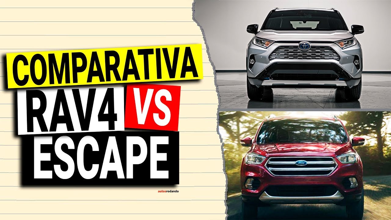 TOYOTA RV4 vs FORD ESCAPE | Comparativa