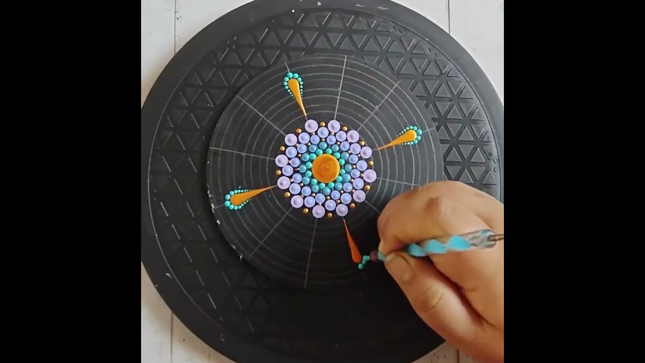 Dot Mandalas - 6 Inch (4)