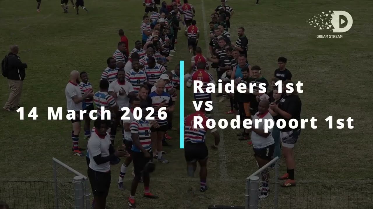 Raiders 1st vs Rooderpoort 1st   14 March 2026