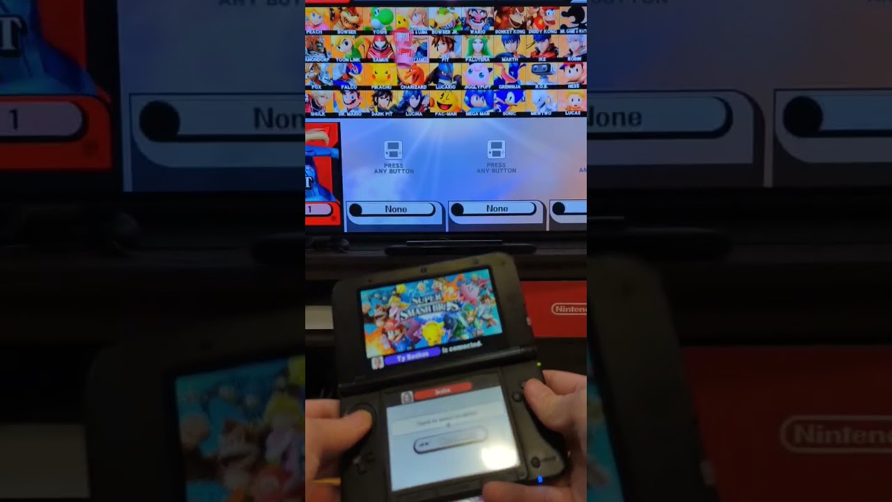 Используя 3DS и контроллер Wii U!