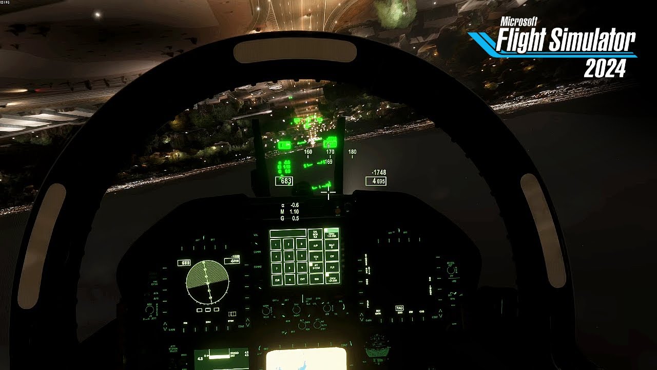 Chaseplane &ndash; Realistic Head Movement in F/A-18! (MSFS 2024)