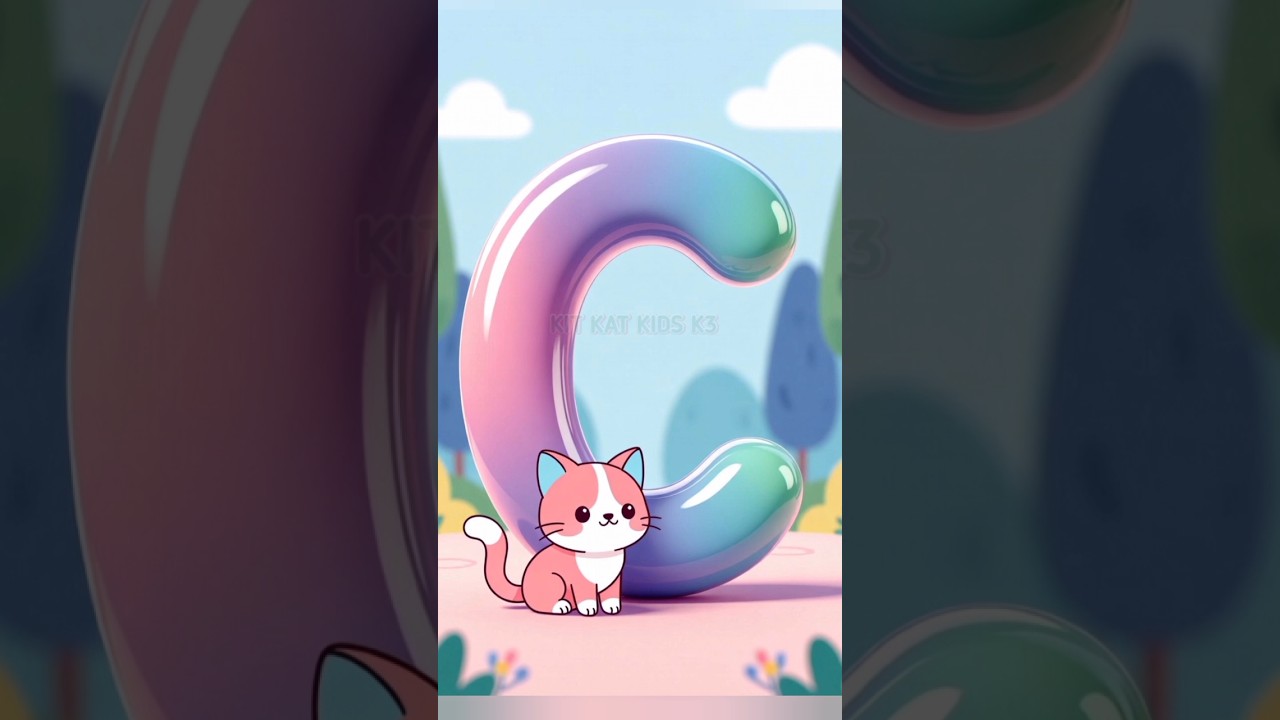 A for Apple B for Ball C for Cat 