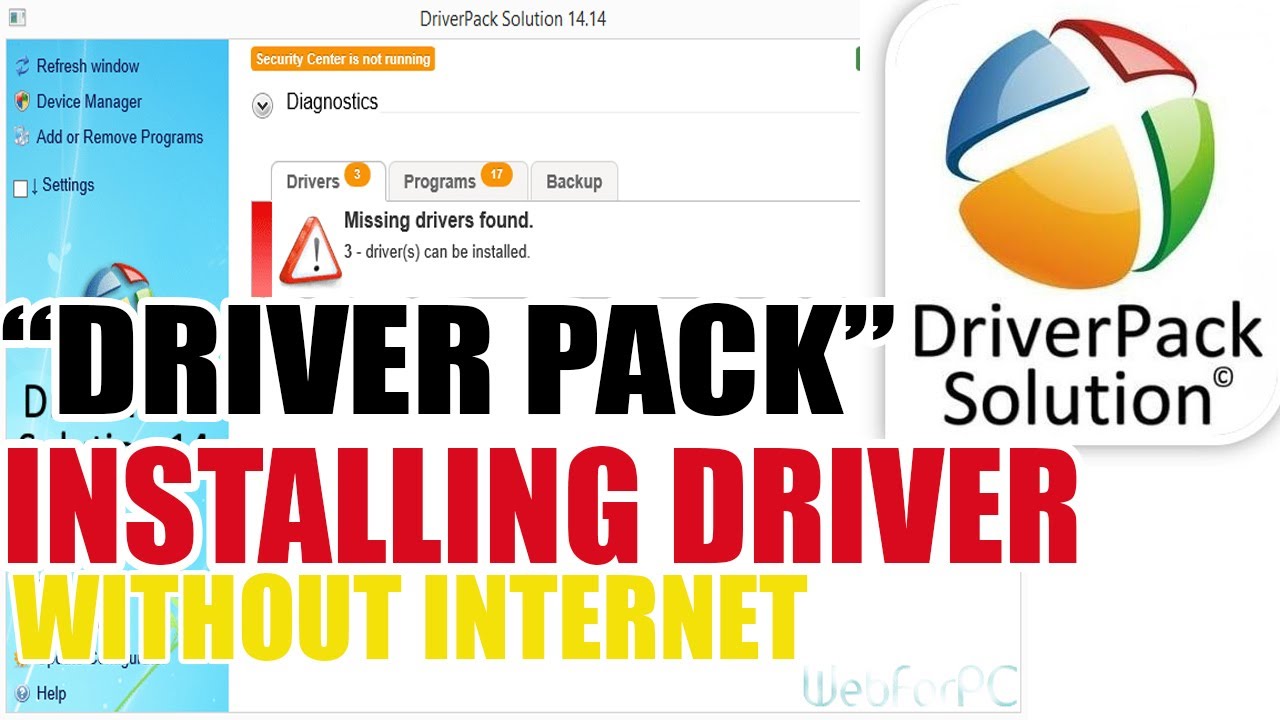 INSTALLING DRIVER 
