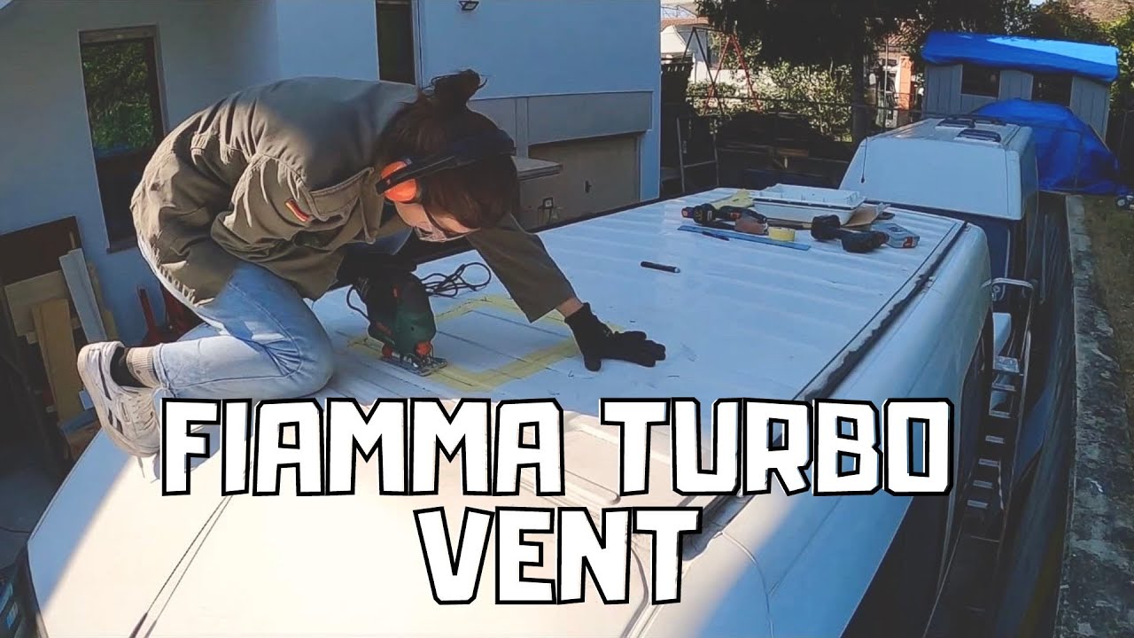 Installing Fiamma Turbo Vent in my Fiat Ducato