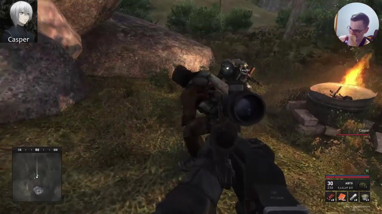 Кооперативное прохождение S.T.A.L.K.E.R. Shadow of Chernobyl. Лучшие моменты