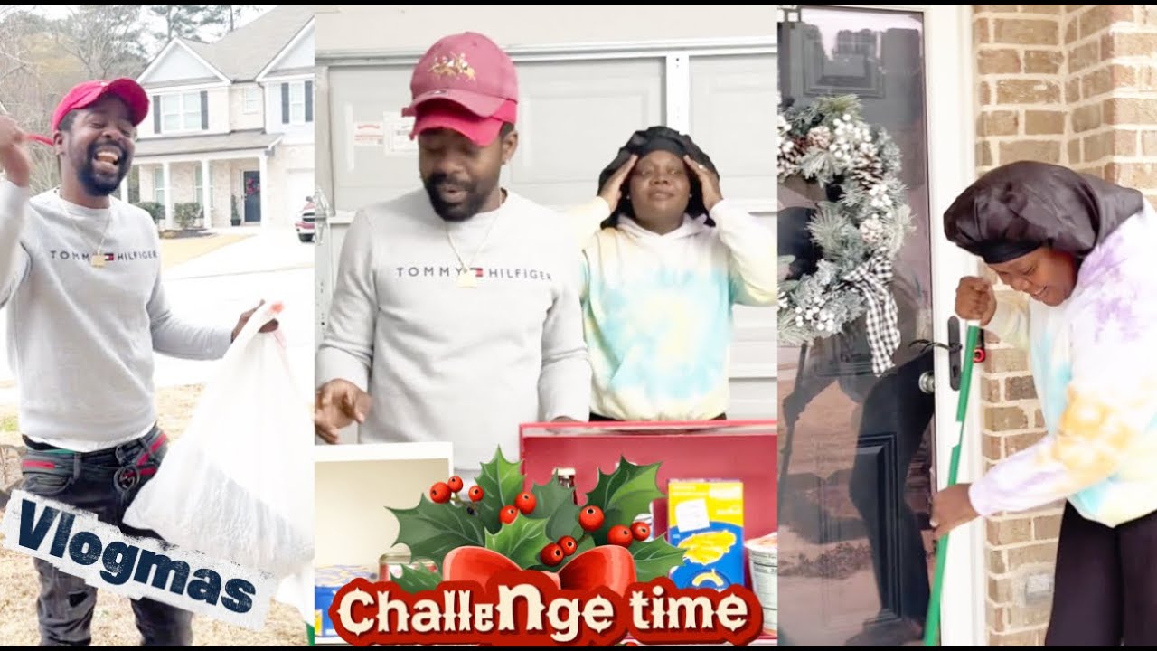 DAILY VLOG || FRONT YARD CLEAN UP || MATCH THE OBJECT CHALLENGE#vlogmas2025
