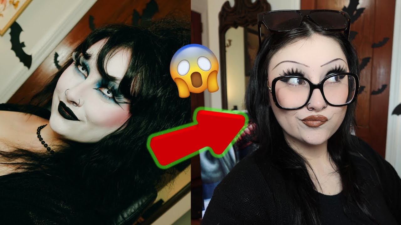 MY  CORPORATE GOTH MAKEUP ROUTINE