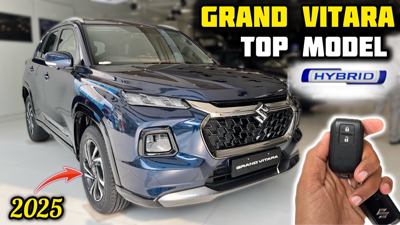 Grand Vitara Top Model 2025 ✅ Grand Vitara Alpha Plus Optional Hybrid 2025 Review ✅