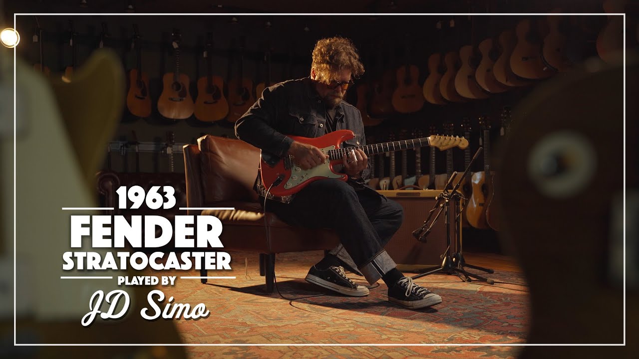 1963 Fender Stratocaster played by JD Simo | Live at Carter Vintage Guitars | Nashville, TN