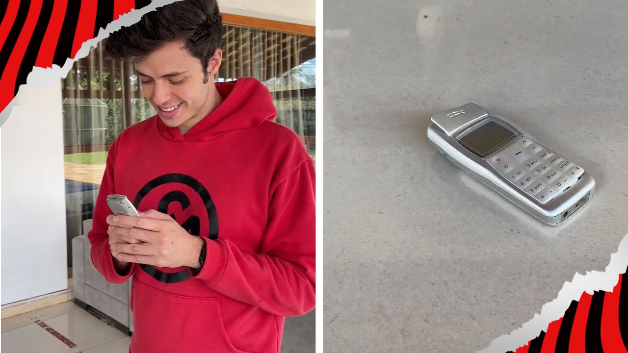 CELULAR ANTIGO X CELULAR ATUAL