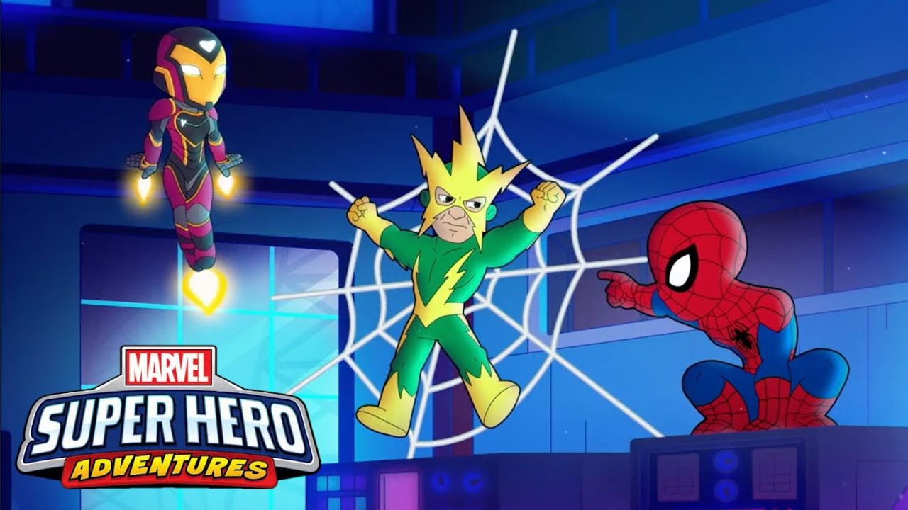 5 najważniejszych momentów I Spidi walczy ze złoczyńcami I Marvel Super Hero Adventures