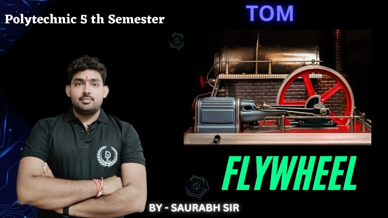 Flywheel (हिन्दी ) || Static Force Analysis || Static Force Analysis || ch-03 le-02 #by_saurabh_sir