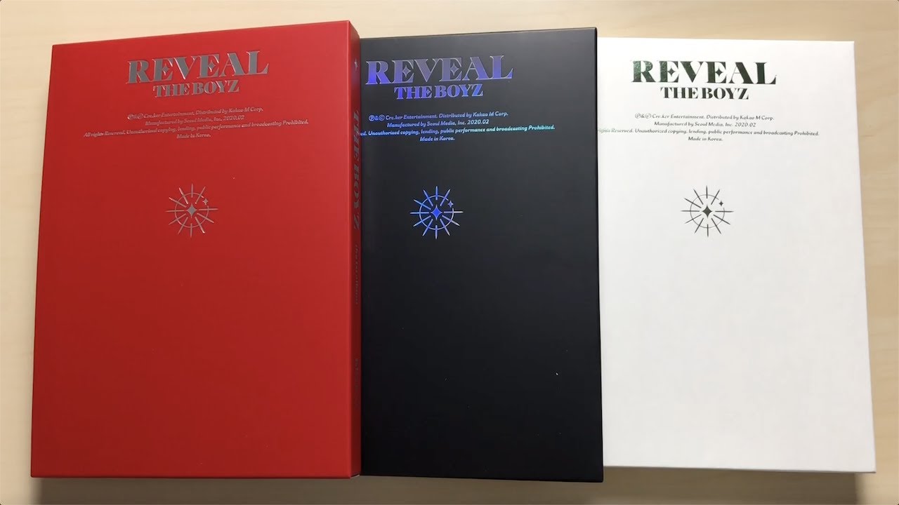 ♡Unboxing The Boyz 더보이즈 1st Studio Album REVEAL (Wolf, Moon & Boy Ver.)♡