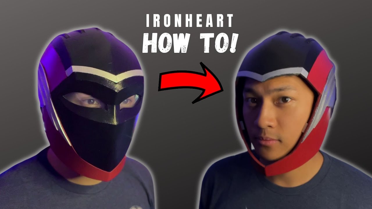 I made the IRONHEART helmet from Black Panther: Wakanda Forever!