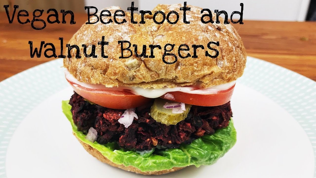Vegan Beetroot Burgers | Oil free | GF