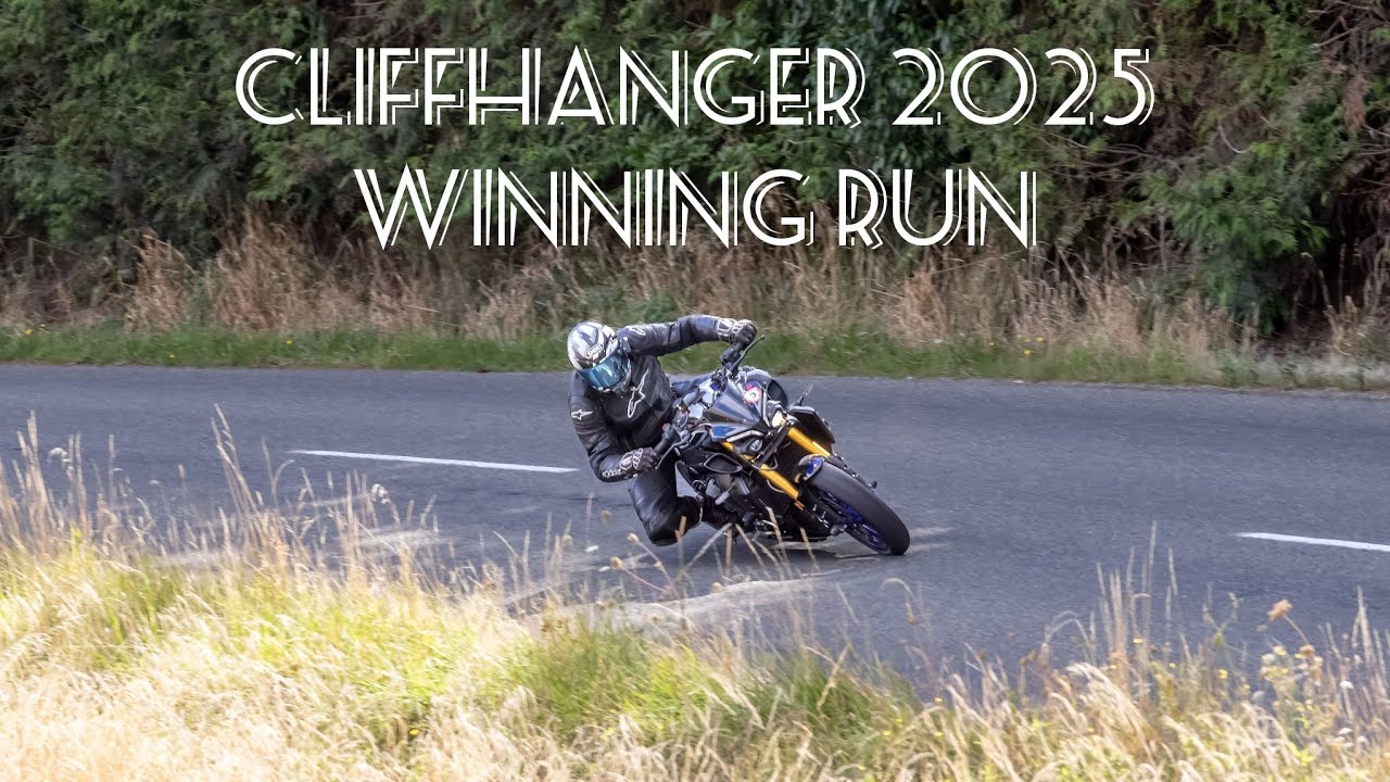 Cliffhanger Hillclimb 2025 on a 2022 Yamaha MT10-SP (Road Race)