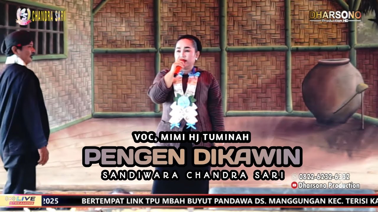 PENGEN DIKAWIN VOC. HJ TUMINAH  SANDIWARA CHANDRA SARI LIVE MANGGUNGAN 25 OKTOBER 2025 #EDISISIANG