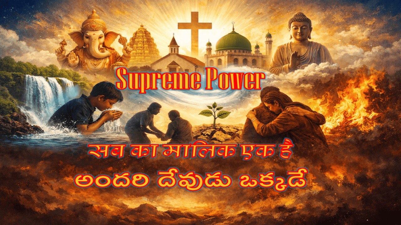 सब का मालिक एक है | అందరి దేవుడు ఒక్కడే | Supreme Power | God is one | Humanity Anthem | Manu Talks