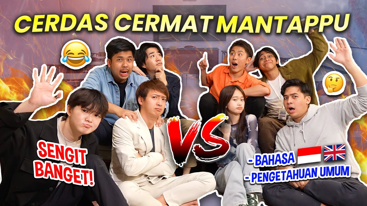 NGAKAK! CERDAS CERMAT YOUTUBER & TALENT MANTAPPU! 😂