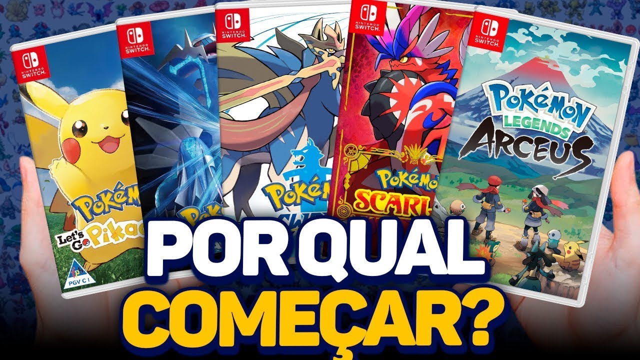 POR QUAL POKÉMON COMEÇAR no Nintendo Switch? Qual você DEVE COMPRAR?