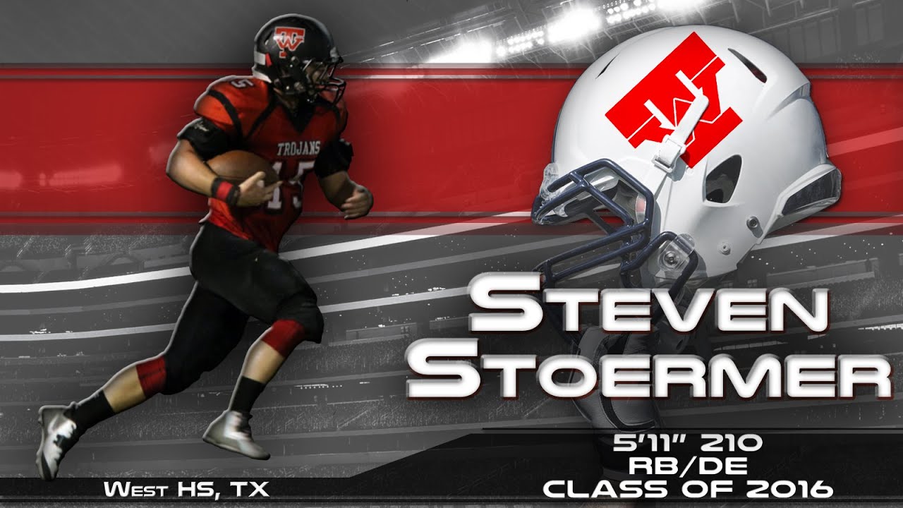 Steven Stoermer Junior Season Highlights -  West HS, TX  - IGR Sports