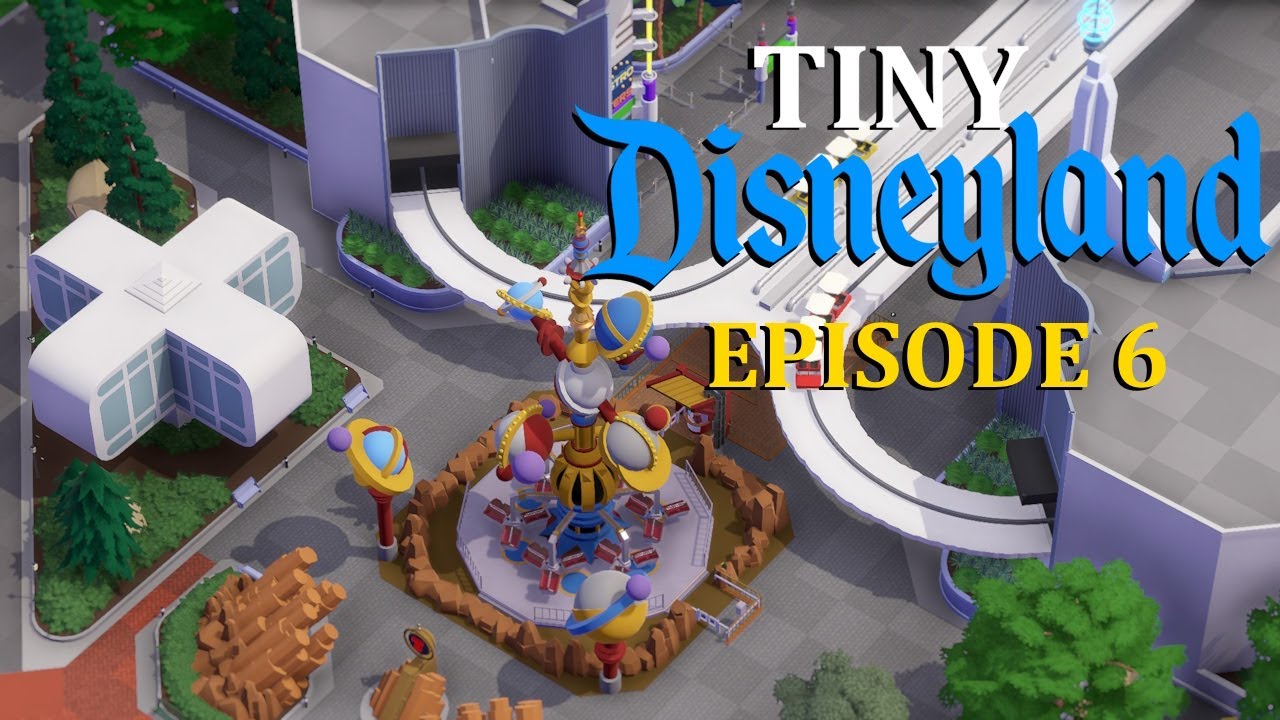 Tiny Disneyland - Tomorrowland - Episode 6 (Parkitect)