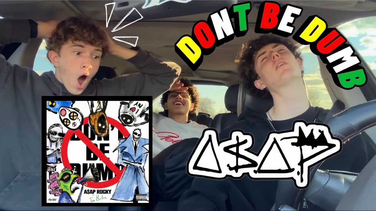 insane. | “DONT BE DUMB” A$AP Rocky Album Reaction