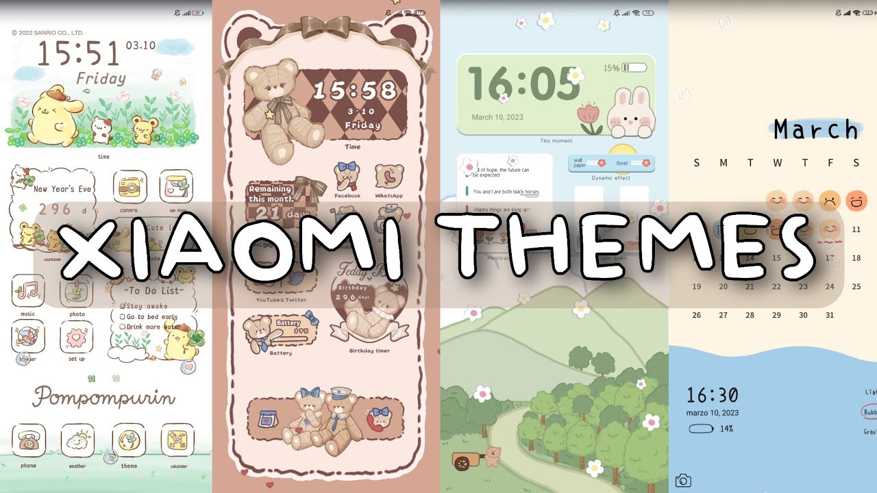 Temas para Xiaomi | Xiaomi Themes | @theriboo