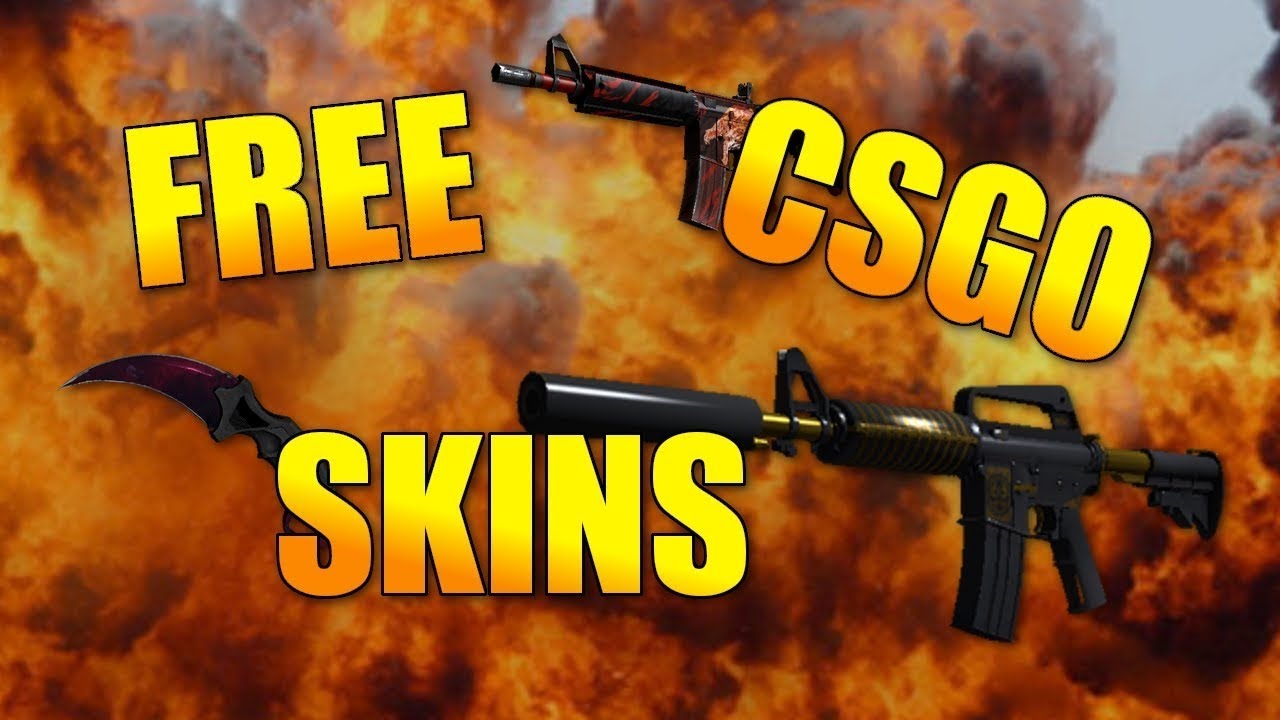HOW TO GET FREE CSGO SKINS [NO EFFORT]