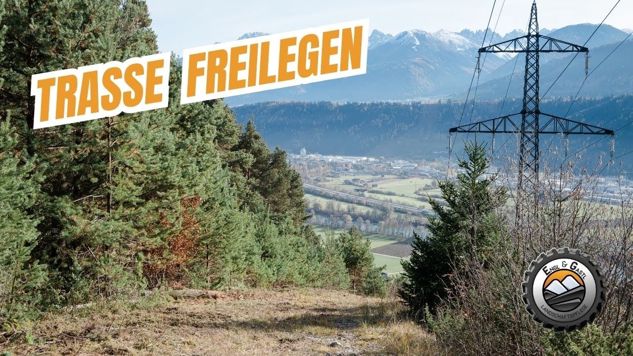 Trasse freilegen