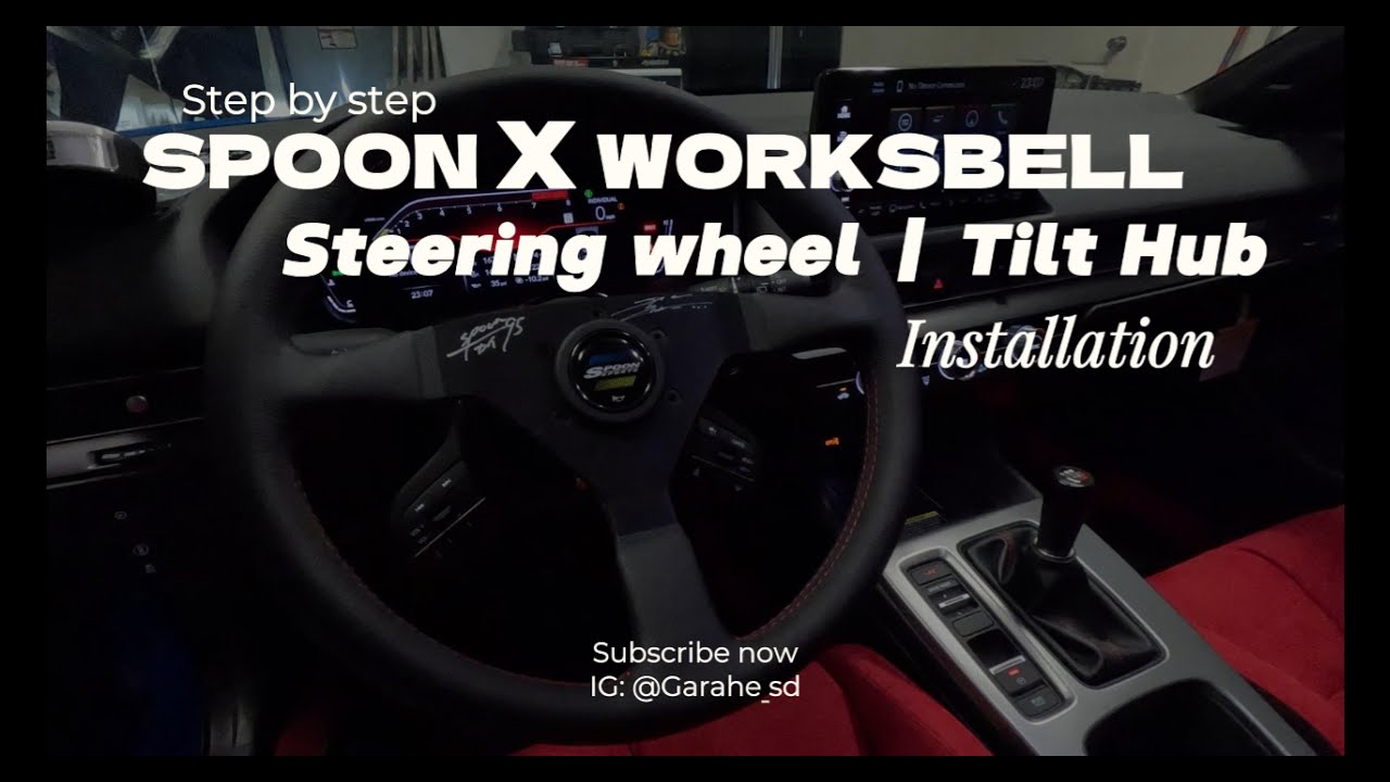 FL5 Type R - SPOON | WORKSBELL Tilt hub step-by-step install