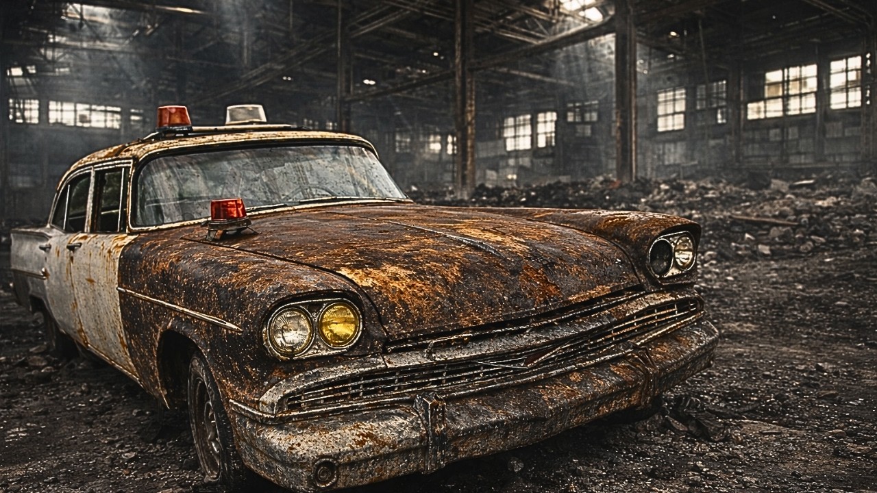 Restoring a Rusted 1950s Ford Fairlane Police Car | Full ASMR Car Restoration Journey”