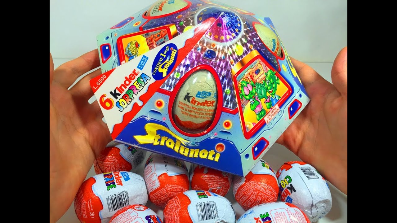 Набор Сюрпризы НЛО 1998 ГОДА! Стралунатики Редкая Коллекция (Surprise eggs Stralunati)