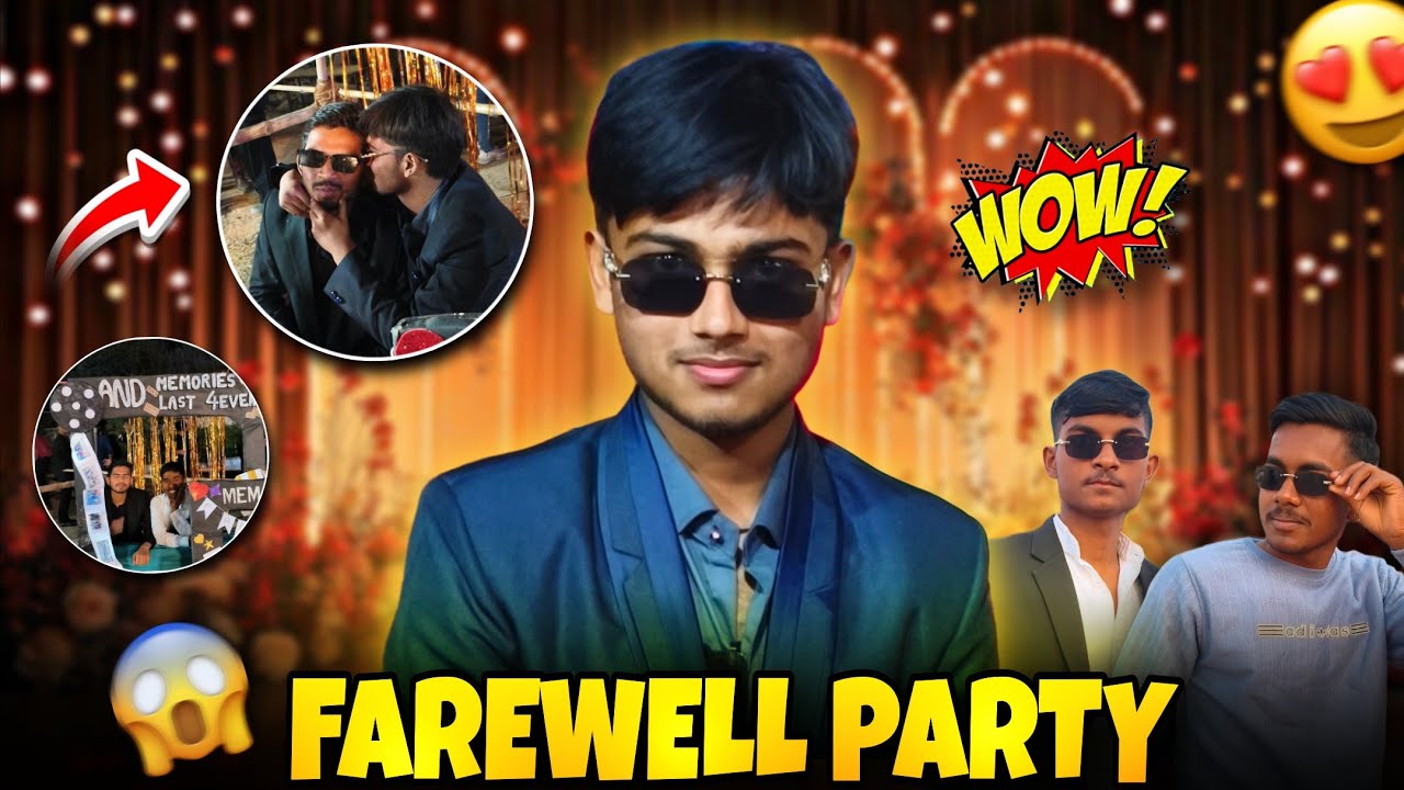 Farewell Party Me Dost ka Chumma Liya 😘😂 !! 
