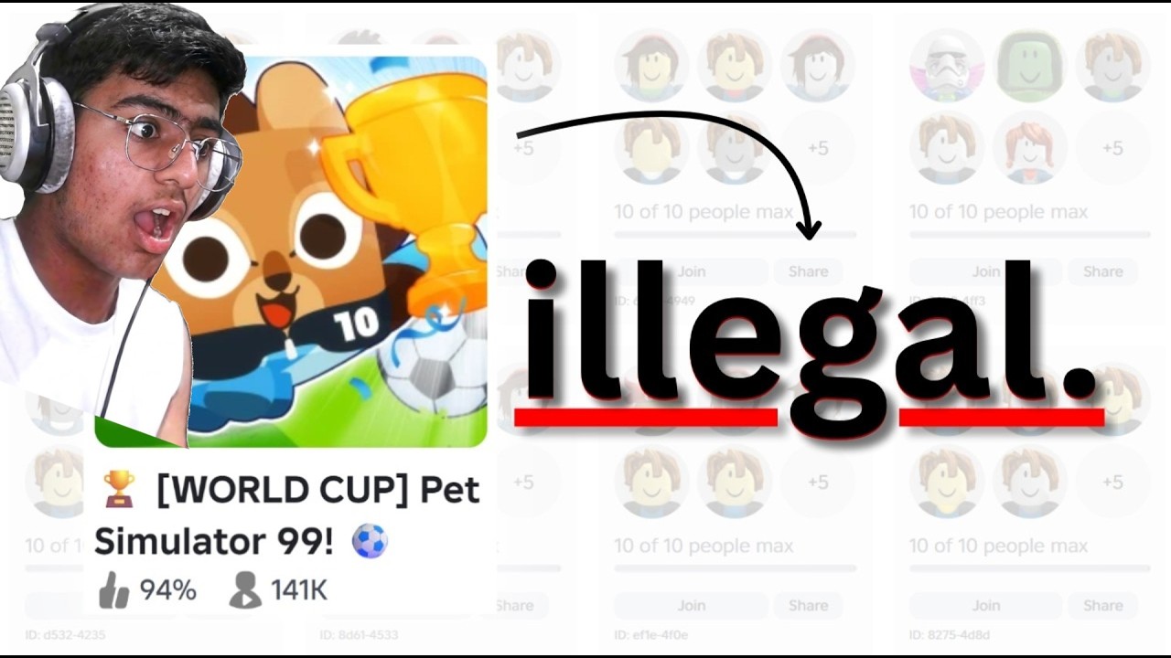 Reacting to Pet Sim 99's $1,000,000 ILLEGAL Black Market... 😳