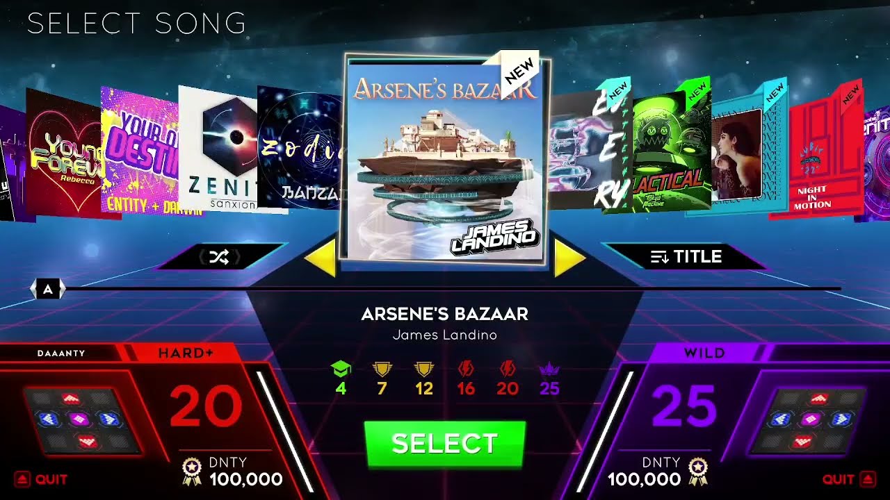 [StepManiaX] Arsene's Bazaar (HARD+/WILD)
