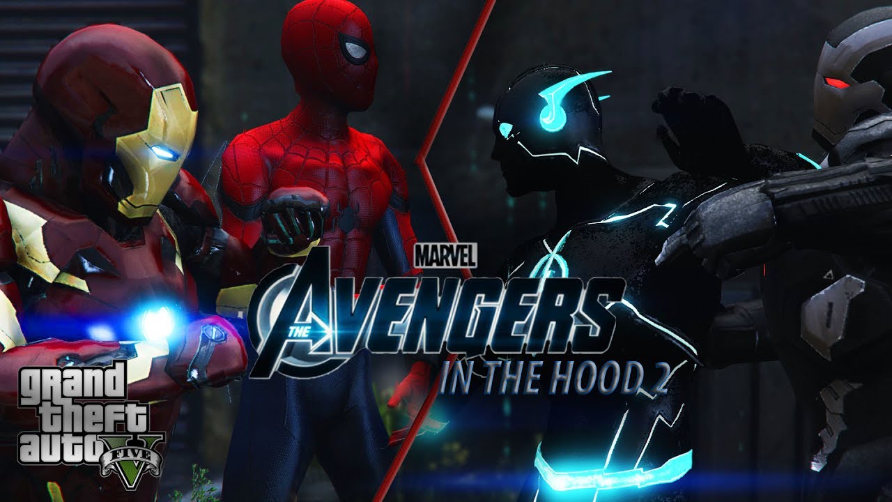 GTA 5 ONLINE: Мстители в капюшоне 2 фута ItsReal85Vids HoodGamingTV TutWeezy KmooreTheGoat GJG и ...