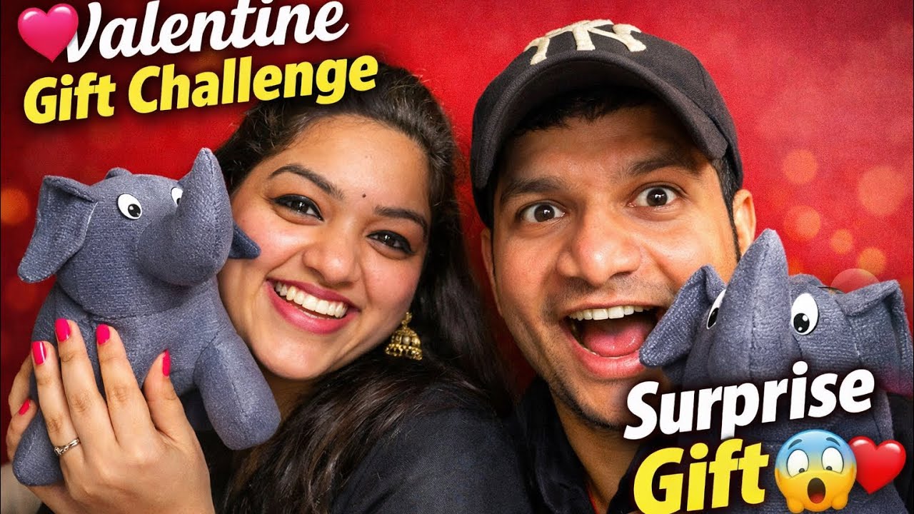 Valentine’s Day Special 💘 | Random Colour Surprise Gift Challenge 🎁
