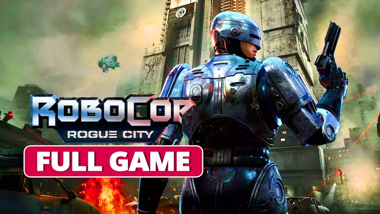 RoboCop: Rogue City | Full Gameplay Walkthrough (PC 4K60FPS) No Commentary