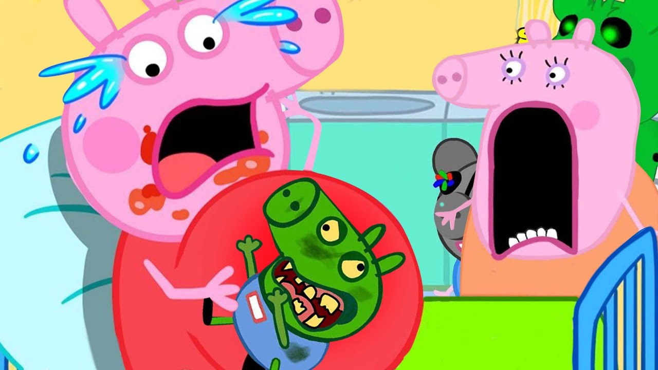 Oh No!!! Pregnant Peppa Pig Turn Into a Zombie?? | Peppa Pig Funny Animation