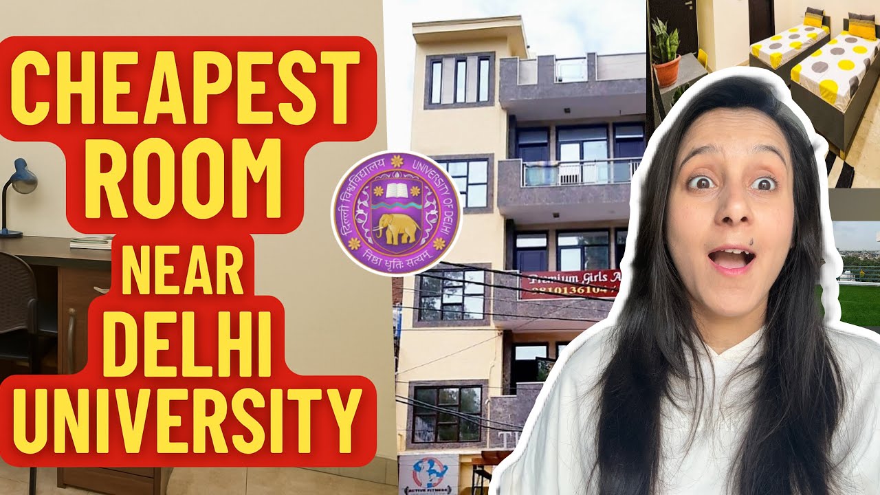 Cheapest Rooms at Rs. 5000 near Delhi University | Kamla Nagar | North Campus PG Tour
