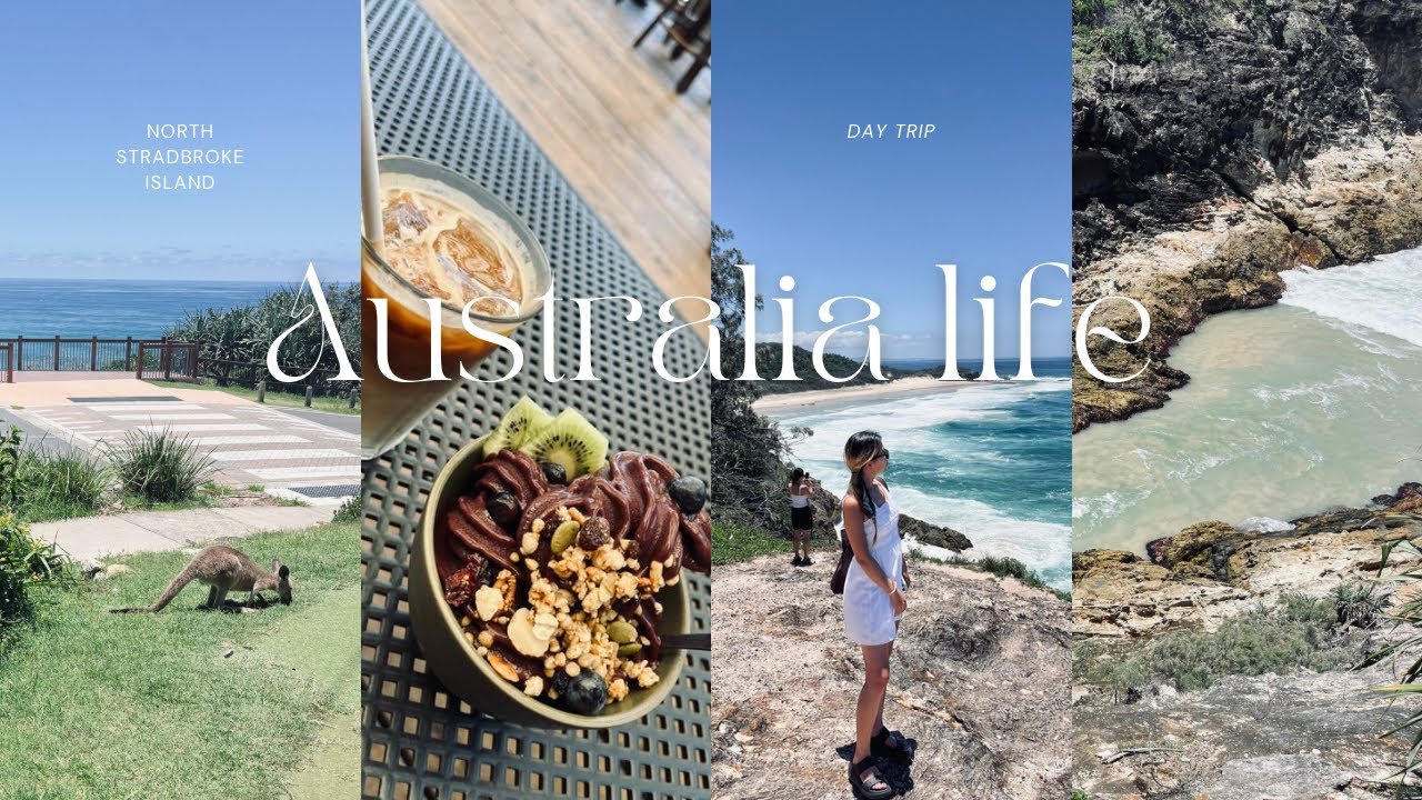 【Australia vlog🇦🇺】#95 世界で2番目の砂島ノースストラドブローク島へ!🏖️